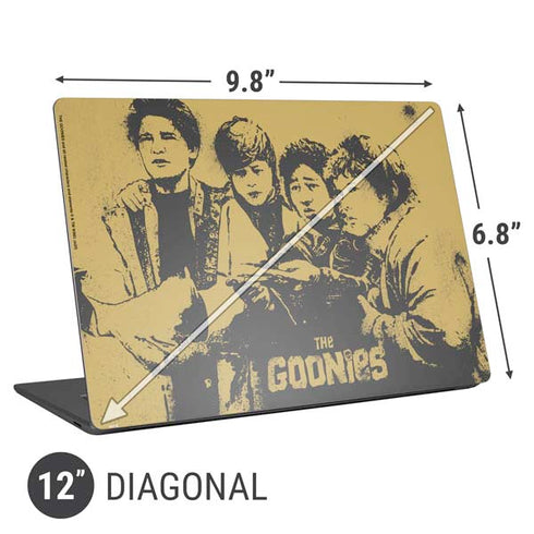 Warner Bros The Goonies (1985) The Goonies Cast Universal Laptop 12in (9.8 x 6.8in) Skin